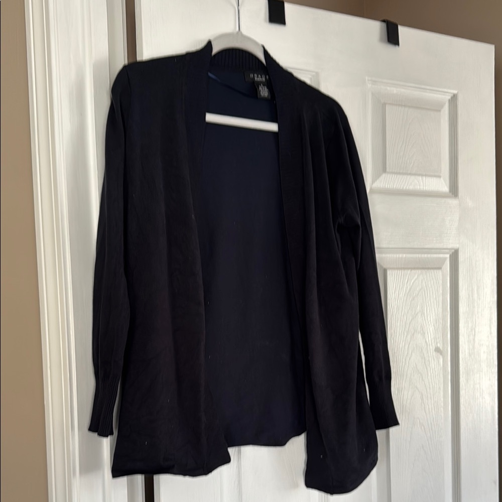 Grace Blue Cardigan Sweater Knit Casual